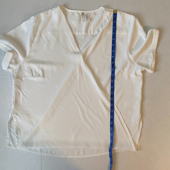 Japna Women's Drape Wrap Style Blouse - Picture 5 of 8